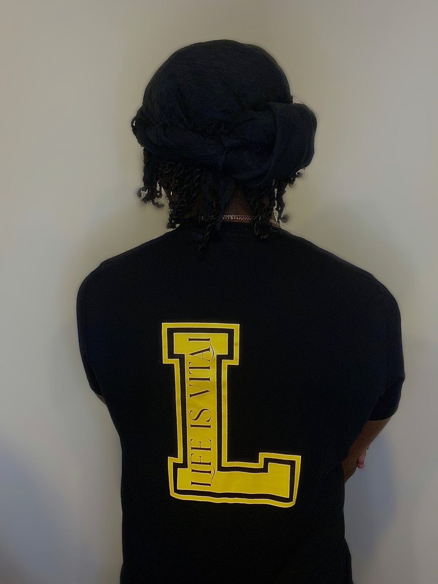 “Black and Yellow Varsity” Tee