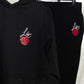 “Black Handwritten Rose” Sweatsuit