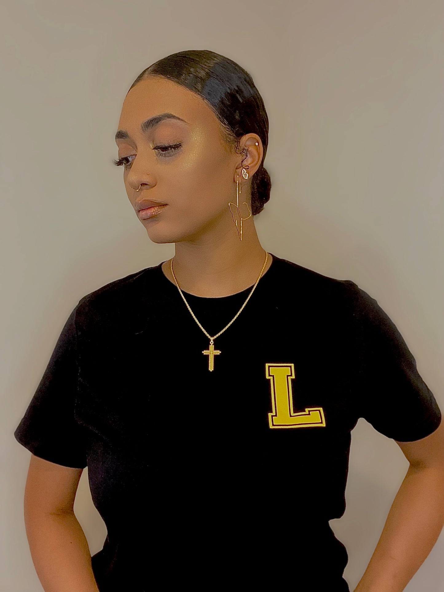 “Black and Yellow Varsity” Tee